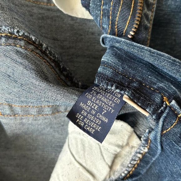 Y2k Angels low rise flare jeans - Picture 8 of 8